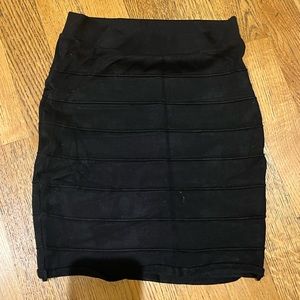 Stretchy tight skirt